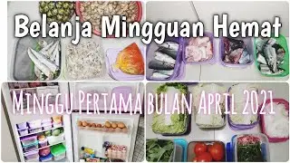 Belanja Mingguan Hemat | Minggu Pertama bulan April 2021 | Food preparation | Resti Sitompul