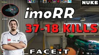 CSGO POV imoRR (37-18) Nuke 𝙒𝙞𝙣 (16-10) / Faceit 18.12.2022