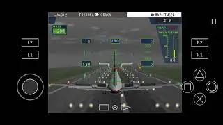Jet de go 2 PS2 pouso em Osaka com chuva forte