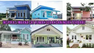 Inspirasi warna cat rumah cerah dan indah terbaru