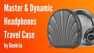 Master & Dynamic Over-Ear Headphones Travel Case, Hard Shell Headset Carrying Case | Geekria