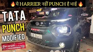 Tata Punch Pure Model Modification 🔥 Punch Pure Base To Top 🔥 Vahan Official