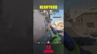 HeavyGod 4K - 1v3 Pistol Clutch! #cs2 #shorts