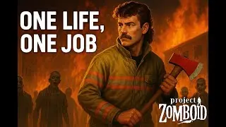 One Life, One Job - A Firefighter's First Day in Hell | Project Zomboid