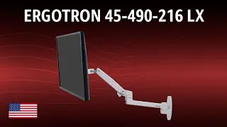 Monitor Arm for Table Mounting ERGOTRON (45-490-216 LX) | TEST | English
