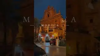 MODICA SICILY - MODICA SICILY ITALY #shorts#sicilia#video#youtube