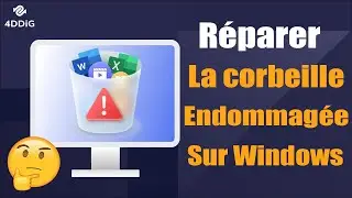 Comment r&eacute;parer la corbeille est endommag&eacute;e sur Windows 11/10 ?