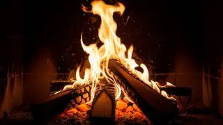 Fireplace & Relaxing Piano 🔥 Merry Christmas Music for Sleep, Study & Stress Relief 24/7