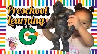 Toddler Learning Letter G 🦍 | Easy Homeschool Activity