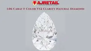 💎 1.06 Carat F Color VS2 Clarity Natural Diamond #naturaldiamonds #ajretail