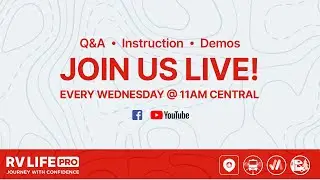 RV LIFE Pro Product Training and Q&A