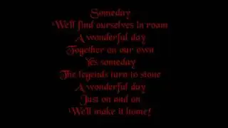 My Lyrics'Video to... [The Cure- Run and Hide] | Dragon Hunters- Flashbacks