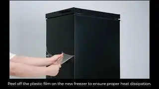 Kismile Chest Freezer (D58 Series) | First Use & Defrosting Guide