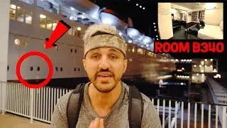 We got invited to Room B340 on the Queen Mary Haunted Ship