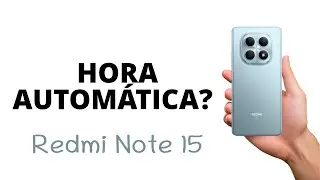 How to activate automatic date and time on Redmi Note 15!