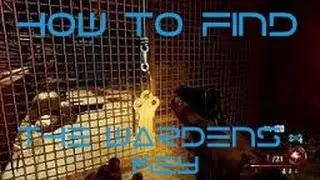Mob of the dead, how to find the wardens key from spawn