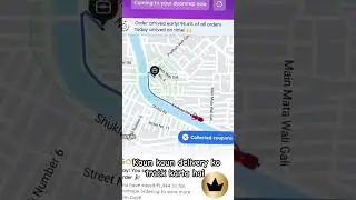Zomato delivery tracking #timepass #lastorder #last2023 #lastdayof2023#2023#zomato
