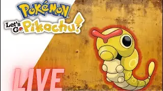 LIVE SHINY ONLY ✨🐞 Zerando Pok&eacute;mon Let&rsquo;s Go Pikachu s&oacute; com INSETOS!