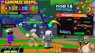 NOVA MAQUINA RANGE ATTACK BROKEN! FARM 100X MAIS R&Aacute;PIDO NO ANIME HUNTERS #roblox #ugphone