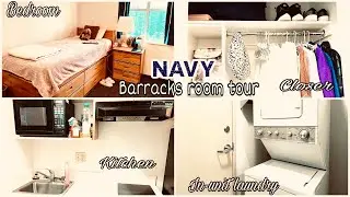 Navy Barracks Room Tour. Bremerton, WA.