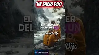 Un Sabio Dijo El Renacer del Roble #SuperacionPersonal #Exito #Resiliencia #Motivacion #Crecimiento