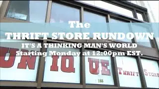 NEXT WEEK ON TSR: It's A Thinking Man's World