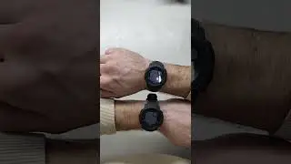 on-hand comparison of Garmin Instinct Solar Graphite 2 vs 2s. 17cm wrist :)