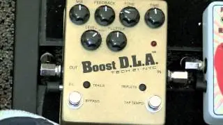 Tech 21 Boost D.L.A. Delay pedal review