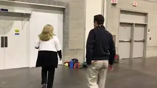 Tour of the medical facility built at the RI Convention Center