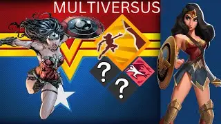 WONDER WOMAN BEST PERKS | Multiversus