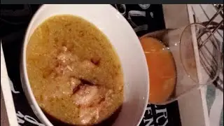 Couscous sauce gombo Cameroun| morue fumée et crabe