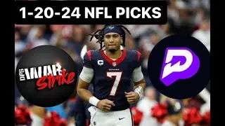 DFSWarstrike NFL PrizePicks  1-20-24