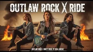 Best Music Outlaw Rock X Ride 🎸 Outlaw Vibes 🔥 Dirty Rock &rsquo;n Roll Music
