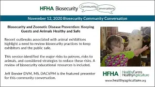 Biosecurity and Zoonotic Disease Prevention: Keeping Guests and Animals Healthy and Safe