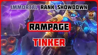 🔧Tinker - Rampage - Dota 2 7.35b Update Immortal Game! 🚀