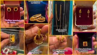 Latest gold jewellery collection with price 🍁 || Gold chain || Gold earrings || Gold bangle designs