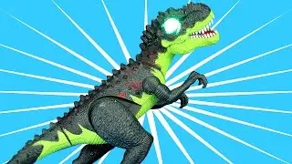 Dinosaur Walking Tyrannosaurus Rex Triceratops Stegosaurus Toy - DINOSAUR TOYS collection