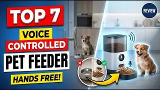 Best Automatic Pet Feeder | Top 7 Voice Controlled Pet Feeder Review (Urgent) Before You Buy 2025