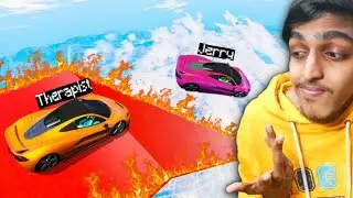 GTA 5 : Jerry JUMPED Out of the BIG RAMP !! MALAYALAM