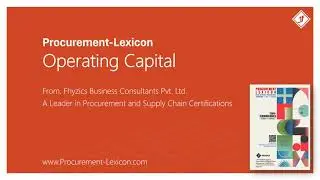 Operating Capital from Procurement Lexicon