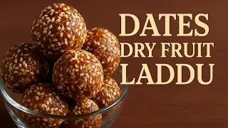 Dates Dry Fruit Laddu Recipe | Healthy Protein Snack | No Sugar Energy Balls | Homemade Nut Laddu