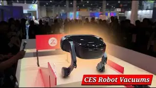 CES Robot Vacuums Are Wild