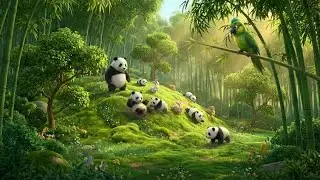Life of Poko the Baby Panda 🐼 | Educational Animal Story for Kids