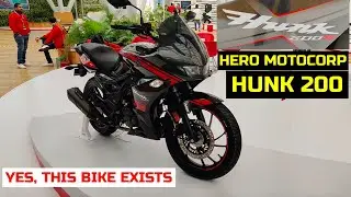 Hero Hunk 200cc || Hero MotoCorp Hunk 200S || Exclusive Video From Hero World 2020 March Event
