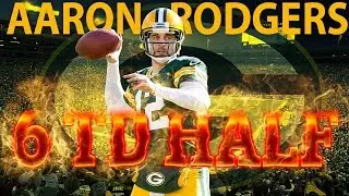 Aaron Rodgers 6 Touchdowns in One Half! (Bears vs. Packers, 2014) | NFL Vault Highlights