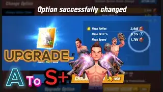 BoxingStar: UPGRADE PRETENDER OMEGA from A to S+