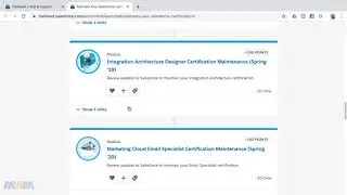 Salesforce Certification Maintenance Schedule - Now Once Per Year!
