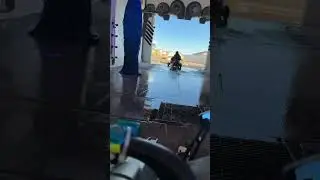 🤣 car wash drift with the go karts #lasvegas #gokart