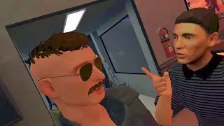 Turbulence at the Terminal: Junior from Reno 911 gets knocked out while on duty 