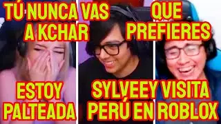 DAARICK Y ANTHONY LE ENSEÑAN A SYLVEEY MUCHAS JERGAS PERUANAS Y LE MUESTRAN PERÚ + QUE PREFIERES XD